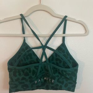 The Lux Form Bra - Panther Forest